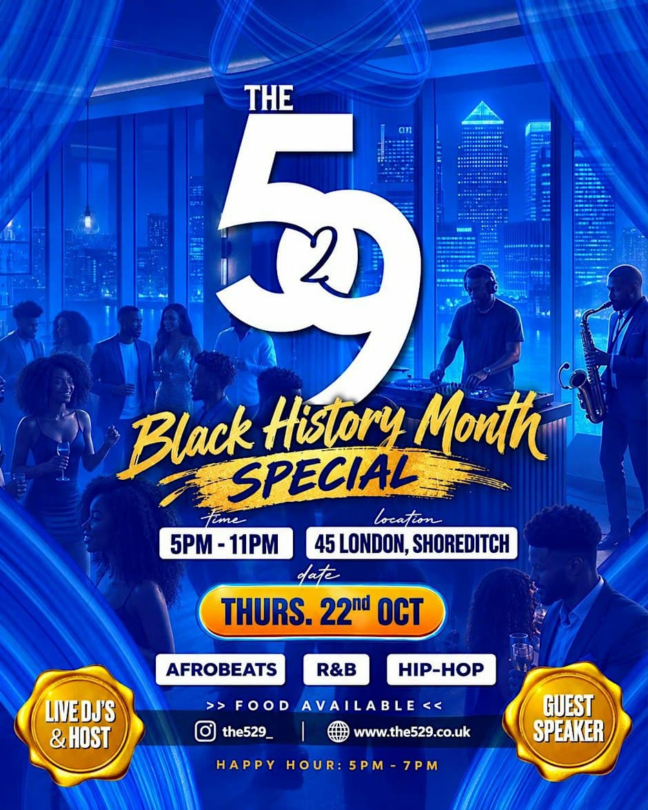 The529 Black History Month Special flyer