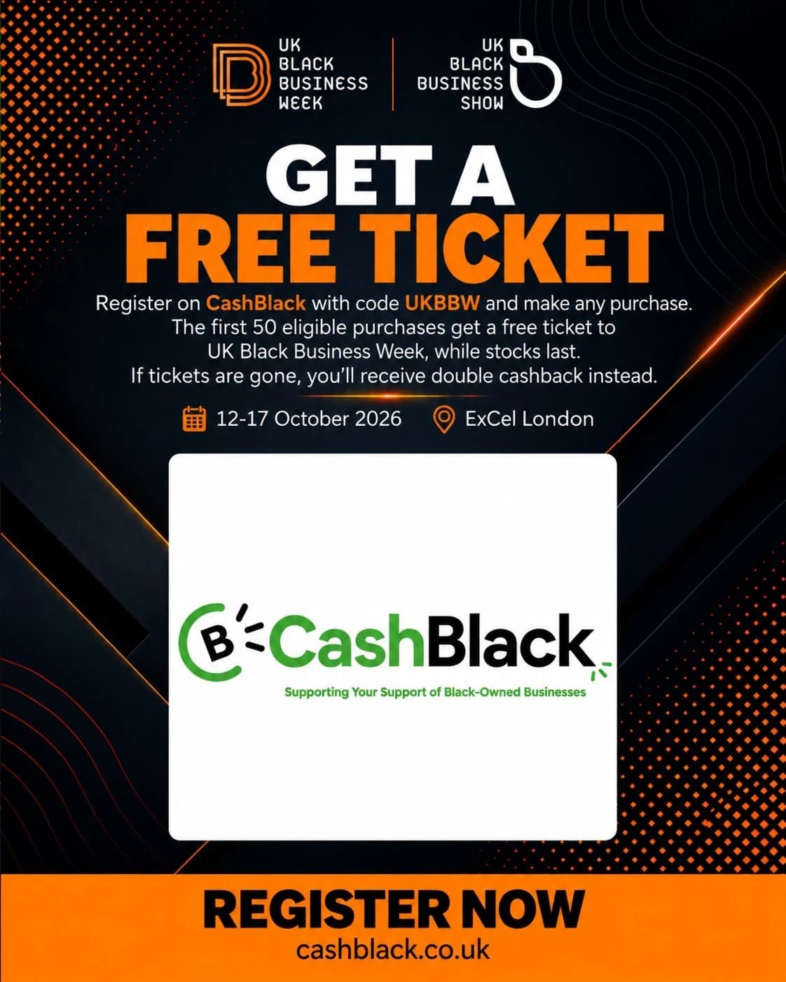 UK Black Business Week and UK Black Business Show, ExCeL London
