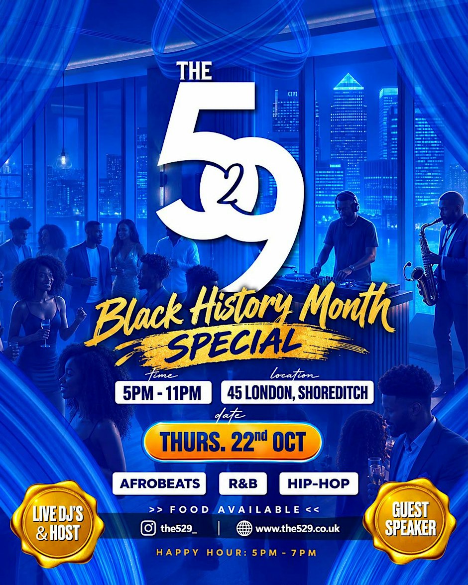 The529 Black History Month Special flyer